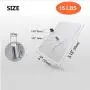 Sendida Wall Mount Adhesive Screws - Tools Free Screws Base for Hooks, Replacement and Reusing for Hanger (No Hanger Hooks Included)- 6 Pack Sendida Wall Mount Adhesive Screws - Tools Free Screws Base for Hooks, Replacement and Reusing for Hanger (No Hanger Hooks Included)- 6 Pack