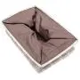 HOKEMP Large Foldable Storage Bins [3-Pack] - 15 x 10.6 x 9.4 inch Fabric Storage Basket Collapsible Durable Organizer Bin with Carry Handles for Nursery, Home Closet, Toys, Towels, Laundry - Lattice