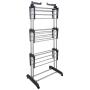 3Tier Stainless Laundry Organizer Folding Drying Rack Clothes Dryer Hanger Stand