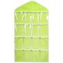 Hanging Organizer, Gotd 16 Pockets Clear Hanging Bag Socks Bra Underwear Rack Hanger Storage Organizer (Green) Hanging Organizer, Gotd 16 Pockets Clear Hanging Bag Socks Bra Underwear Rack Hanger Storage Organizer (Green)