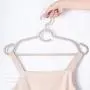 SAASNY Plastic Hangers,10 Brown 46cm Plastic All Purpose Clothes Garment Coat Hangers Space Saving with Non-Slip Trouser Bar and Tie Rack Ideal for Home and Shops - Space Saving Solution SAASNY Plastic Hangers,10 Brown 46cm Plastic All Purpose Clothes Garment Coat Hangers Space Saving with Non-Slip Trouser Bar and Tie Rack Ideal for Home and Shops - Space Saving Solution