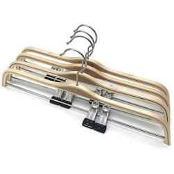 KOOBAY Coat Hangers 30Ps 14" Zara Style Boutique Trousers Wooden Clothes Display