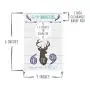 7 Woodland Baby Nursery Closet Organizer Dividers For Boy Clothing, Blue Deer Age Size Hanger Organization For Kid Toddler, Infant Newborn Clothes Must Have, Shower Registry Gift Supplies, 0-24 Months 7 Woodland Baby Nursery Closet Organizer Dividers For Boy Clothing, Blue Deer Age Size Hanger Organization For Kid Toddler, Infant Newborn Clothes Must Have, Shower Registry Gift Supplies, 0-24 Months