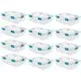 Sterilite 37 Qt Thin Gasket Boxes Clear Storage Bin Containers, 12-Pack | 19314304
