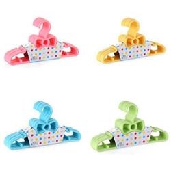 20pcs Color Random Childrens Bow Hanger Home Baby Clothes Hanger