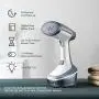 YIKA Steamer for Clothes, 300ml Hand-Held Clothes Steamer with Ceramic Iron Panel, 1200W Anti-Spitting Garment Steamer, 25 mins Continuous Steam and 30s Heat Up Portable Travel Fabric Clothing Steamer YIKA Steamer for Clothes, 300ml Hand-Held Clothes Steamer with Ceramic Iron Panel, 1200W Anti-Spitting Garment Steamer, 25 mins Continuous Steam and 30s Heat Up Portable Travel Fabric Clothing Steamer