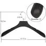DEDU Plastic Extra Wide Suit Hangers, Pack of 20, Width: 17.7 DEDU Plastic Extra Wide Suit Hangers, Pack of 20, Width: 17.7