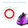 HWZXBCC Hanging Hot Machine Ironing Machine,Electric Iron Steam Iron Steam Brush Ironing Machine Fast Heat Up Steamer with Garment Hanger and Fabric Brush,Purple