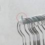 Grey990 Household Plastic Clothes Hanger Organizer Rack Storage Holder with Suction Cup A/B Size Pink A Grey990 Household Plastic Clothes Hanger Organizer Rack Storage Holder with Suction Cup A/B Size Pink A