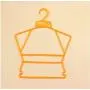 10pcs Random Color Baby Hangers, Child Full Set Clothes Plastic Hanger, Children Multi-Function Conjoined Hangers