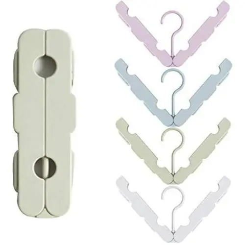 10pcs Random Color Multifunction Collapsible Hanger Travel Magic Drying Rack Household Anti-Skid Windproof Clothes Hanger Portable Clothes Hanging 10pcs Random Color Multifunction Collapsible Hanger Travel Magic Drying Rack Household Anti-Skid Windproof Clothes Hanger Portable Clothes Hanging