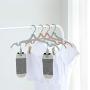 KIPB 2PCS Clothes Hangers Non-Slip Foldable Easy to Use Lightweight Portable Drying Hangers Drying Racks for Business Trip