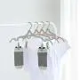 KIPB 2PCS Clothes Hangers Non-Slip Foldable Easy to Use Lightweight Portable Drying Hangers Drying Racks for Business Trip KIPB 2PCS Clothes Hangers Non-Slip Foldable Easy to Use Lightweight Portable Drying Hangers Drying Racks for Business Trip