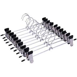 Clothes Hanger Clothes Hangers for Closet 10PCS Metal Clips Coat Skirt Dress Blouse Bulk Shirt Hangers cabide