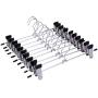 Clothes Hanger Clothes Hangers for Closet 10PCS Metal Clips Coat Skirt Dress Blouse Bulk Shirt Hangers cabide