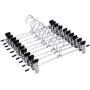 Clothes Hanger Clothes Hangers for Closet 10PCS Metal Clips Coat Skirt Dress Blouse Bulk Shirt Hangers cabide