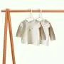 Koicaxy White Faux Pearl Bow Clothes Hangers Hook for Children Kids Bowknot White 5 Packs Koicaxy White Faux Pearl Bow Clothes Hangers Hook for Children Kids Bowknot White 5 Packs