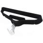 KYCPTNFJ Pack of 10 Non-Slip Thin 360 Degree Swivel Flocked Adult Clothes Hangers with Tie Bar
