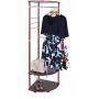 GXOK Multifunctional Coat Rack for Home - Floor Indoor Clothes Rack -Fashion Creative Hanger Shoe Rack for Home Hotel [Ship from USA Directly]