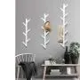 WZP Clothing Display Rack Hanger Wall Hanging Clothing Display Stand,White Creative Bag Clothes Hook,Hall Entrance Porch Clothing Display Stand Wall Mount/White / 123CM WZP Clothing Display Rack Hanger Wall Hanging Clothing Display Stand,White Creative Bag Clothes Hook,Hall Entrance Porch Clothing Display Stand Wall Mount/White / 123CM