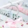 New 1set / 5pcs Clothes Hanger Colorful Blossom Sponge Padded Clothes Hanger Rack for Clothes Clothes Rack Wardrobe