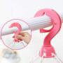 32 Clips Portable Socks Cloth Hanger Rack Clothespin Multifunctional Drying Rack Sock Holder Wardrobe Storage Cloth Hangers,Pink 32 Clips Portable Socks Cloth Hanger Rack Clothespin Multifunctional Drying Rack Sock Holder Wardrobe Storage Cloth Hangers,Pink