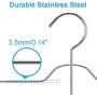 GQQG 4 Pack Pants Hangers with Clips Space Saving Multi Layer Trousers Skirt Hangers Magic Hanger Metal Heavy Duty Closet Clothes Hangers for Adults and Kids GQQG 4 Pack Pants Hangers with Clips Space Saving Multi Layer Trousers Skirt Hangers Magic Hanger Metal Heavy Duty Closet Clothes Hangers for Adults and Kids