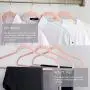MIZGI Premium Velvet Hangers (Pack of 30) Heavyweight - Non Slip - Velvet Suit Hangers Black - Copper/Rose Gold Hooks,Space Saving Clothes Hangers (Blush Pink/Rose) MIZGI Premium Velvet Hangers (Pack of 30) Heavyweight - Non Slip - Velvet Suit Hangers Black - Copper/Rose Gold Hooks,Space Saving Clothes Hangers (Blush Pink/Rose)