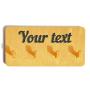 Custom key hanger with your text is made by hand for decorating and storing