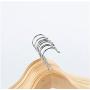 10pcs Solid Wood Hanger Non-Slip Hangers Clothes Hangers Shirts Sweaters Dress Hanger Drying Rack for Home