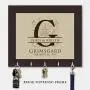 Personalized Key Holder, Key Hanger, Wall Key Rack, Wall Key Holder, Key Holders, Rustic Wood Key Holder 10" x 12"