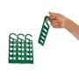 Home-X Set of 4 Space Saving Hanger Holders, Creates Extra Storage Space