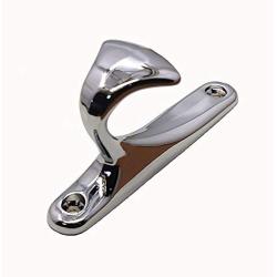 KFZ Hat and Coat Hook,Clothes Hook,Bath Towel Hook,HAO-SPN0001 Zinc Alloy Hanger (1 Pack, SPN0001-Bright Chrome)