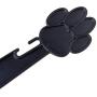 10pcs Pet Dog Clothing Hangers Black (9 inch)