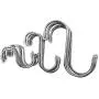 KINMAX 18PCS 3Size S Hooks,Heavy Duty Stainless Steel S Shape Hanging Hooks for Office Kitchen Pots and Pans Bathroom Bedroom Durable Utility Hook Hangers for Hanging Clothes KINMAX 18PCS 3Size S Hooks,Heavy Duty Stainless Steel S Shape Hanging Hooks for Office Kitchen Pots and Pans Bathroom Bedroom Durable Utility Hook Hangers for Hanging Clothes