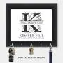Personalized Key Holder, Key Hanger, Wall Key Rack, Wall Key Holder, Key Holders, Rustic Wood Key Holder 10" x 12"