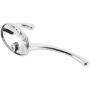 Misszone 10 PCS Dual Coat Hook Single Large Wall Mounted Robe Hat Clothes Towel Hanger for Bathroom Kitchen Bedroom (Silver)