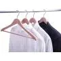 Nature Smile Premium Aromatic American Red Cedar Hangers 10 Pack, Sturdy Cedar Wood Suit Coat Hanger with 360 Degree Swivel Hook, Smooth Surface Wood Hangers, Natural Wooden Suit Coat Jacket Hangers