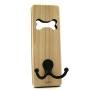 Dog Leash Holder, Laser Cut and Engraved, Poplar wood, Dog Leash Hook Wall Hanger