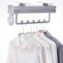 Pull Out Clothes Hanger Extendable Wardrobe Rail Organizer Rack for Cabinet-12.6in/14.5in/18.1in (Size : 32cm/12.6in)