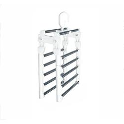 Drying clothes rack Multi-layer clothes hanger/foldable, rotatable/hanging pants, towels, underwear/clothing shelves