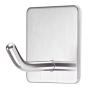 May Fangfei Nail-Free Installation Hooks Hangers Heavy Duty Waterproof Wire Drawing Stainless Steel Hooks for Hanging Kitchen Bathroom Home Stick on Wall -4 pcs