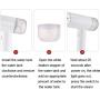 RZH Electric Garment Steamer Iron, Clothes Hanging Ironing Machine Handheld Spray Steam Generator Cleaner Heat Wrinkle Flatiron
