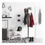 Metal Coat Hat Rack Clothes Hanger Tree Stand Hall Umbrella Holder Hooks Black Metal Coat Hat Rack Clothes Hanger Tree Stand Hall Umbrella Holder Hooks Black