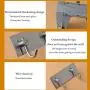 Csdyx Stainless Steel Coat Hook Stainless Steel Coat Seamless Hook Hook Bathroom Hook Door Clothes Single Hook Wall Hanger G-10.24 (Size : 4 Hook) Csdyx Stainless Steel Coat Hook Stainless Steel Coat Seamless Hook Hook Bathroom Hook Door Clothes Single Hook Wall Hanger G-10.24 (Size : 4 Hook)