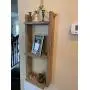 Rustic Shelf - Rope Hanger - Reclaimed Wood