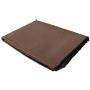 Clothes Closet Clothes Wardrobe Portable, Non-Woven Fabric Cloth Storage Wardrobe, Clothes Organizer Shelf Clothing Cabinet with Hangers, 4 Tiers and 10 Compartments, Brown