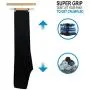 Wooden Pants Hangers with Clips 12 Pack, Wood Skirt Hangers with Adjustable Anti-Rust Clips (8.5inches-13.7inches), Non Slip Pants Clip Hangers for Skirts Trousers Slacks Jeans
