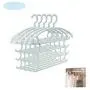HJYPYJ Magic Clothes Hanger, Detachable Pants Hangers, Home No Trace Non-Slip Space Saving Hanger Organiser/Blue / 12 Pcs HJYPYJ Magic Clothes Hanger, Detachable Pants Hangers, Home No Trace Non-Slip Space Saving Hanger Organiser/Blue / 12 Pcs