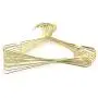 KOOBAY 30Pack 16.5" Adult Size Fashion Golden Shiny Metal Wire Hangers Apparel Display Clothes Coat Hangers KOOBAY 30Pack 16.5" Adult Size Fashion Golden Shiny Metal Wire Hangers Apparel Display Clothes Coat Hangers